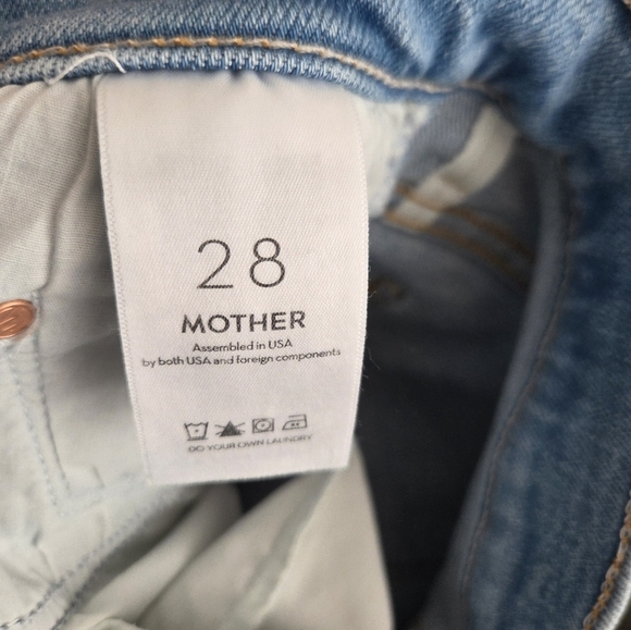 MOTHER The Insider Crop Step Fray in Limited Edition size 28 NWT - Picture 11 of 12